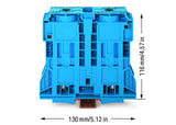 WAGO Reihenklemme 50-185qmm 1Etage 2kl Serie 285 285-1184 bl 353A TS35