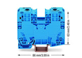 WAGO Reihenklemme 1Etage 2kl bl 125A Serie 285 285-134 TS35