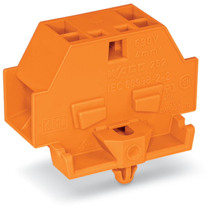 WAGO Klemmleiste 0,08-4qmm 32A 1p 12mm Serie 262 262-346 Thermopl or Federzug