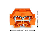 WAGO Klemmleiste 0,08-4qmm 32A 1p 12mm Serie 262 262-346 Thermopl or Federzug