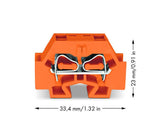 WAGO Klemmleiste 0,08-4qmm 32A 1p 12mm Serie 262 262-356 Thermopl or Federzug