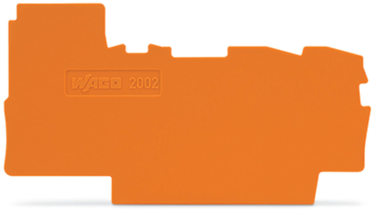 WAGO Abschl/Zwischenplatte rastb or Serie 2002 2002-7292