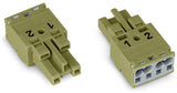 WAGO Steckverbinder Gebäude Buchse 2p Serie 770 770-262 Federzug 250V 25A
