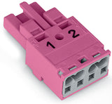 WAGO Steckverbinder Gebäude Buchse 2p Serie 770 770-282 Federzug 250V 25A