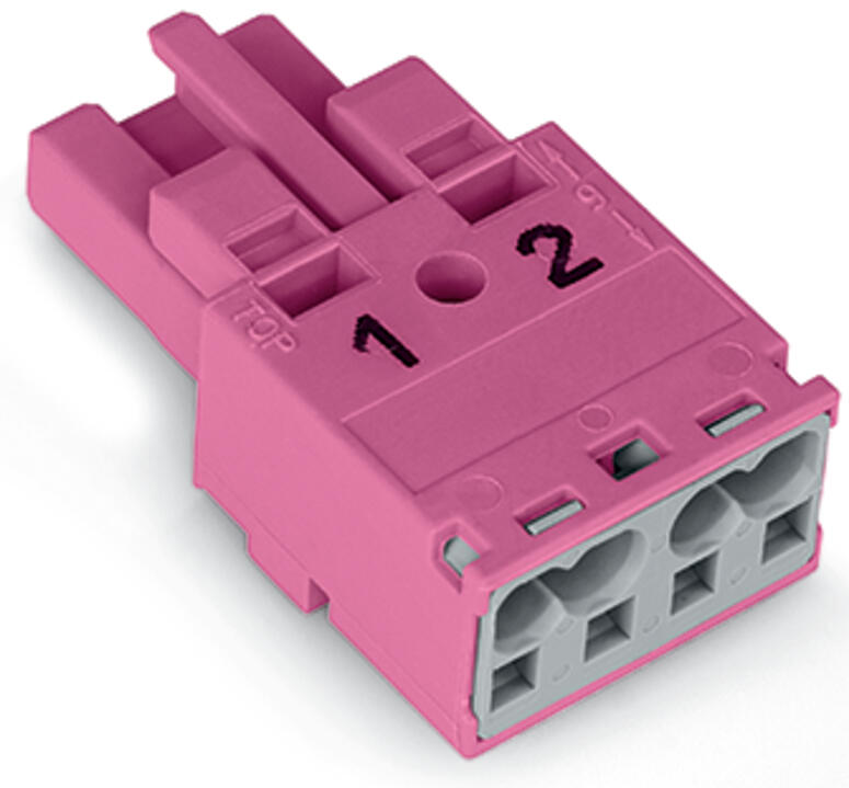 WAGO Steckverbinder Gebäude Buchse 2p Serie 770 770-282/080-000 Federzug 250V