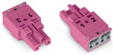 WAGO Steckverbinder Gebäude Buchse 2p Serie 770 770-282 Federzug 250V 25A