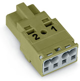 WAGO Steckverbinder Gebäude Stecker 2p Serie 770 770-272 Federzug 250V 25A