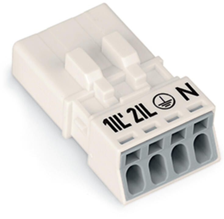 WAGO Steckverbinder Gebäude Stecker 4p Serie 890 890-234 Federzug 400V 16A