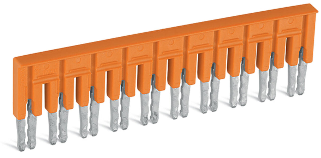 WAGO Querverbinder 10p or steckb isol Serie 282 282-440 30A m.Berühr.schutz