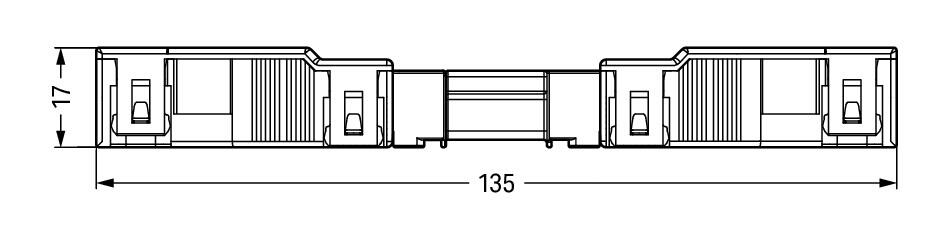WAGO Steckverbinder Gebäude Buchse 4p Serie 770 770-124 Federzug 400V 25A