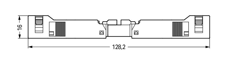 WAGO Steckverbinder Gebäude Buchse 4p Serie 890 890-104 Federzug 400V 16A