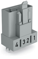 WAGO Steckverbinder Gebäude Stecker 4p Serie 890 890-854/011-000 Federzug 400V