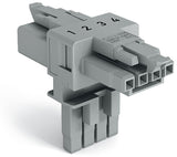 WAGO T-Verteiler PA 4Eing 4p 8Ausg 400V Serie 890 890-1631 16A IP20