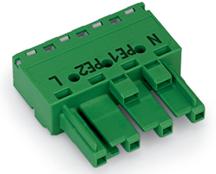 WAGO Steckverbinder Gebäude Buchse 4p Serie 770 770-1324 Federzug 400V 25A