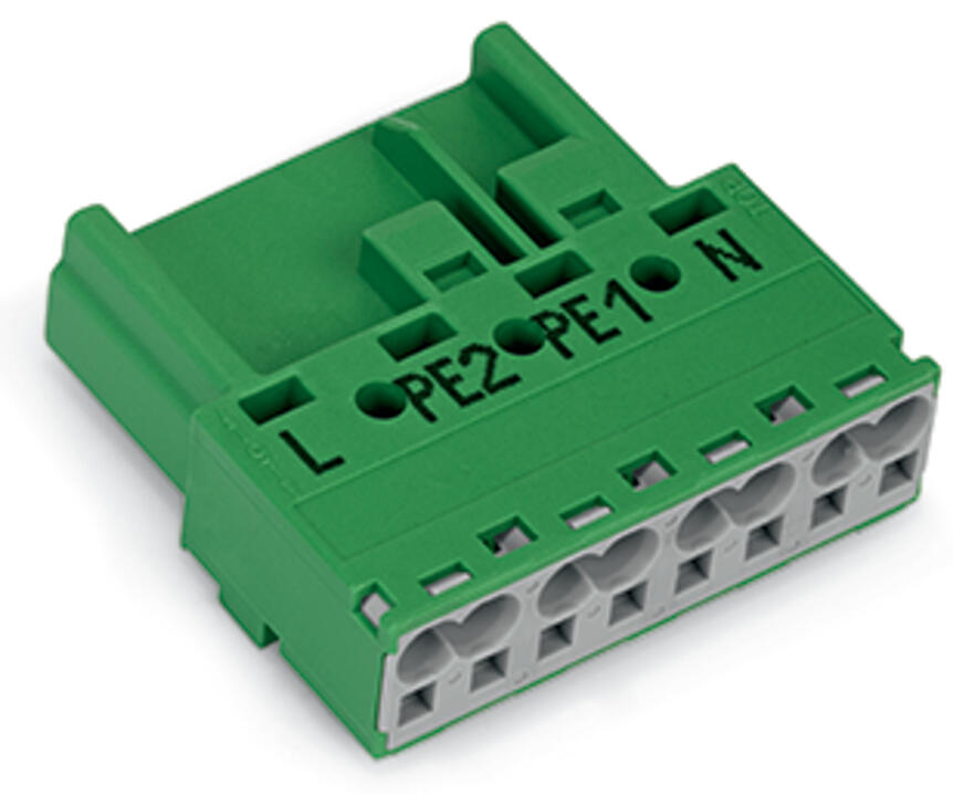 WAGO Steckverbinder Gebäude Stecker 4p Serie 770 770-1334 Federzug 400V 25A