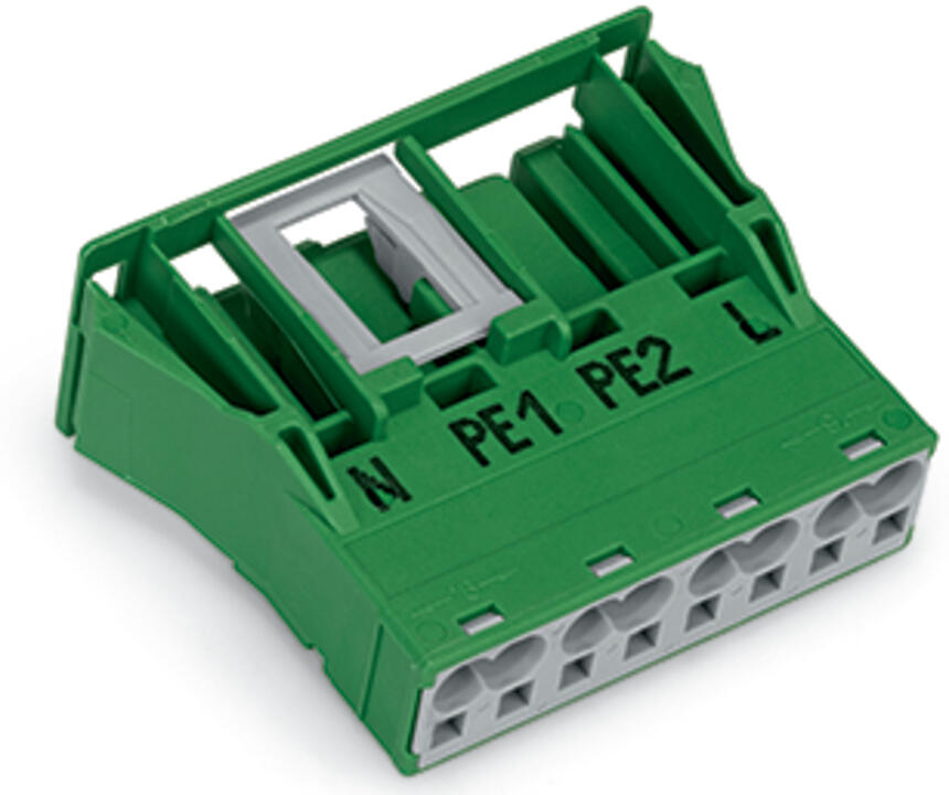 WAGO Gerätebuchse 4p ger Snap/schraub Serie 770 770-2324 Federzug 400V 25A