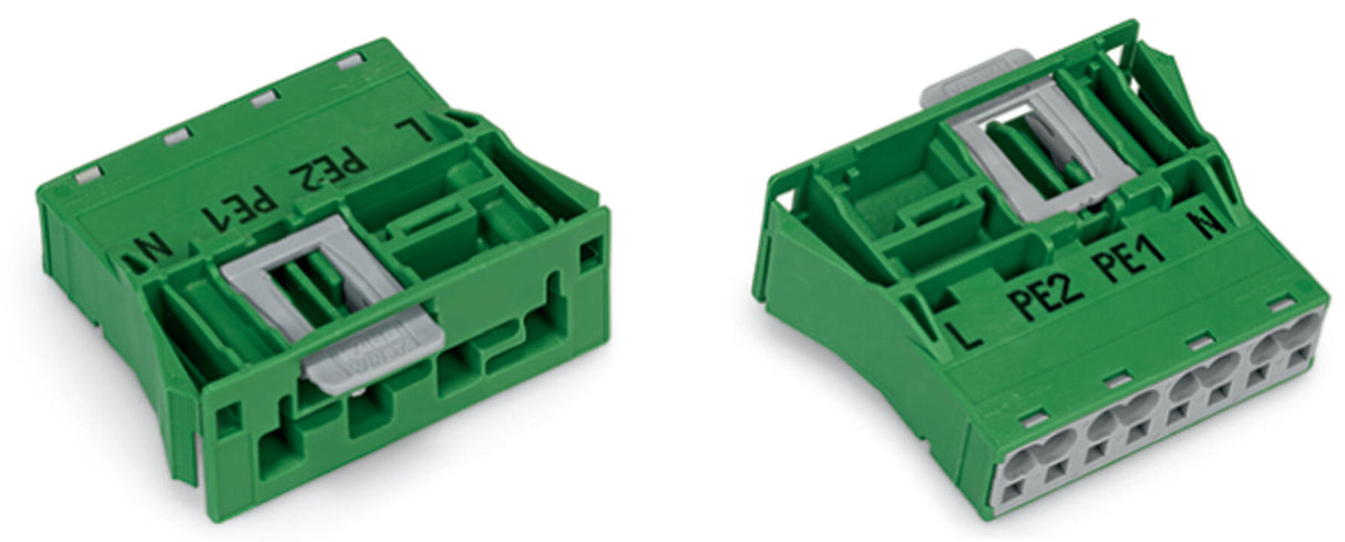 WAGO Gerätestecker 4p ger Snap/schraub Serie 770 770-2334 Federzug 400V 25A