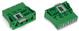 WAGO Gerätestecker 4p ger Snap/schraub Serie 770 770-2334/007-000 Federzug 25A