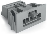 WAGO Gerätestecker 5p ger Snap/schraub Serie 890 890-755/060-000 Federzug 400V