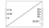 WAGO Gleichstromversorgung 23-28,5V 5A Serie 787 787-1628 180-550VUC 2TE IP20