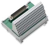WAGO Übergabemodul 44p 125V 1A Federzug Serie 289 289-597 D-Sub 79x85x62mm TS35