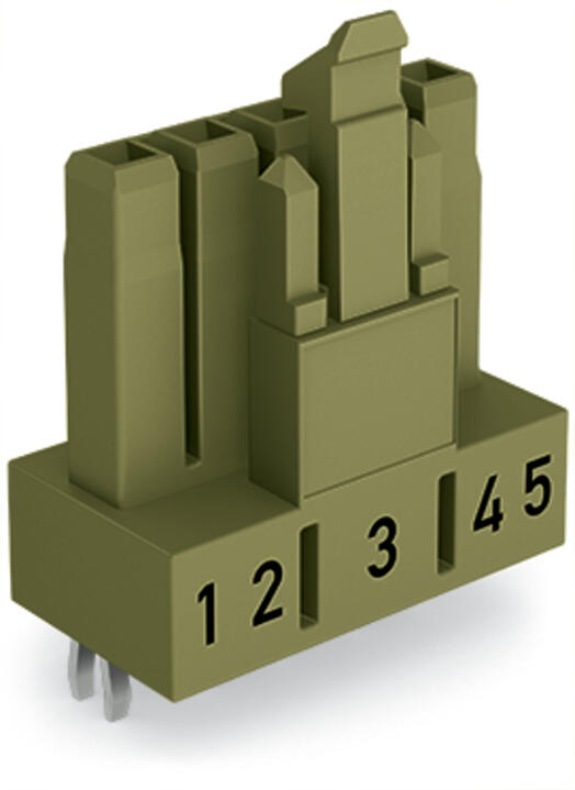 WAGO Steckverbinder Gebäude Buchse 5p Serie 890 890-865 Federzug 400V 16A