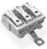 WAGO Klemmleiste 0,5-2,5qmm 24A 3p 30mm Serie 294 294-4423 Thermopl ws Federzug