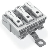 WAGO Klemmleiste 0,5-2,5qmm 24A 3p 30mm Serie 294 294-4453 Thermopl ws Federzug