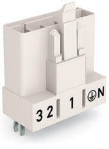 WAGO Steckverbinder Gebäude Stecker 4p Serie 890 890-835 Federzug 400V 13A
