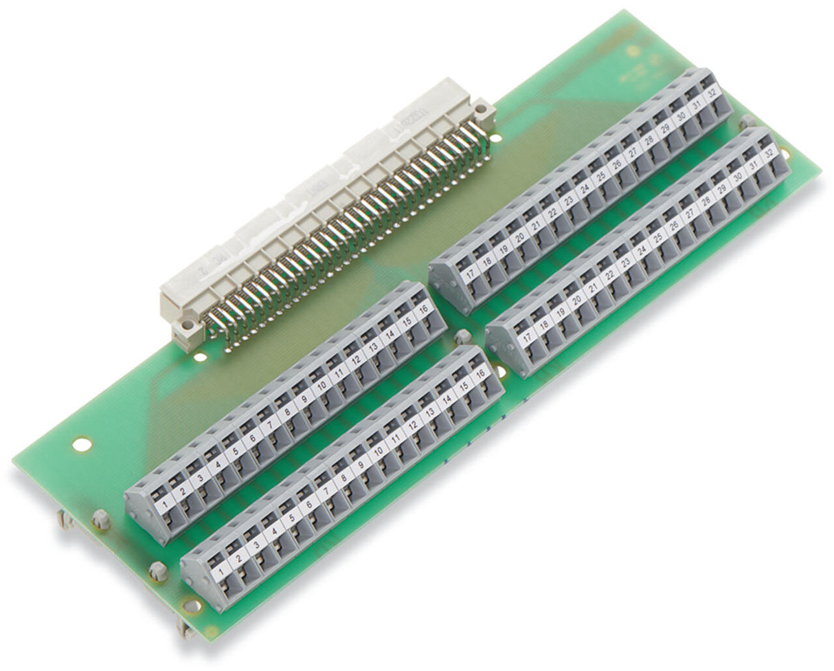 WAGO Übergabemodul 64p 50V 1A Federzug Serie 289 289-427 Steckanschl TS35
