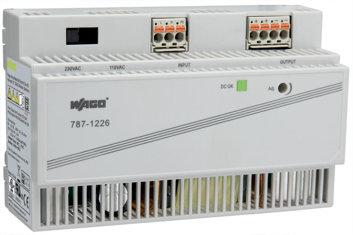 WAGO Gleichstromversorgung REG 22-26V 6A EPSITRON 787-1226 144W 90-264VUC 8TE
