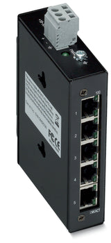WAGO Switch Hutschiene 5x10/100Mbps Serie 852 852-111