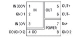 WAGO Spannungsmessumformer 30-300V 100Hz Serie 857 857-560 0-10V TS35