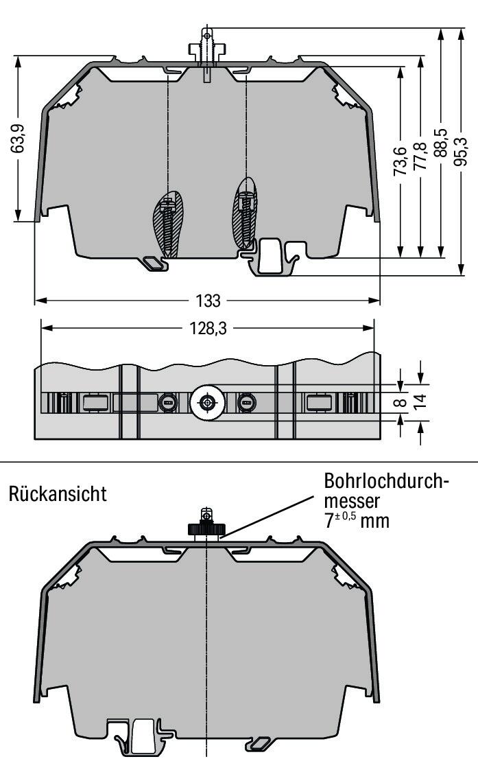 WAGO Abdeckung Serie 709 709-169