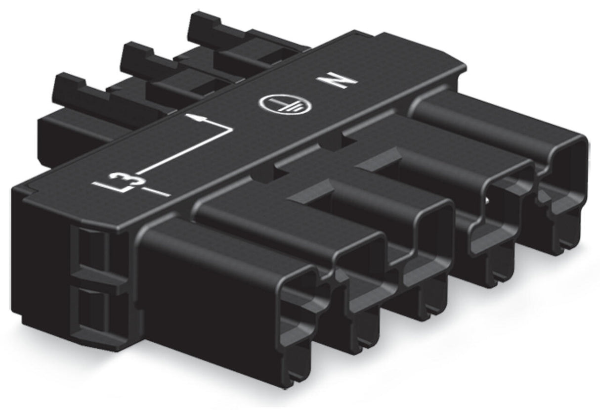 WAGO Zwischenkupplung PA 5Eing 5p 3Ausg Serie 770 770-903 400V 25A IP20 hfr