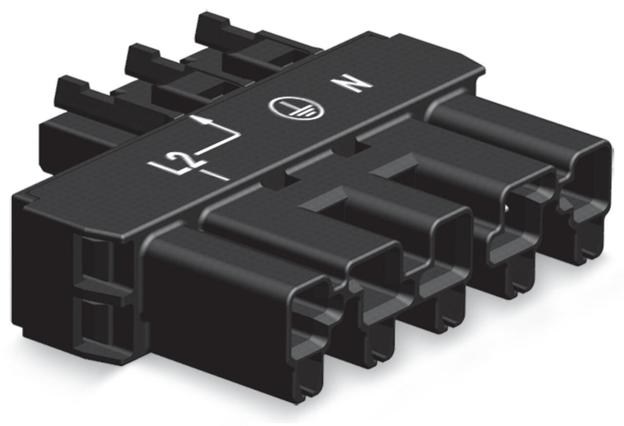 WAGO Zwischenkupplung PA 5Eing 5p 3Ausg Serie 770 770-902 400V 25A IP20 hfr