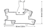 WAGO Relaissockel TS35 Federzug 8Pins Serie 788 788-101 15x63x86mm