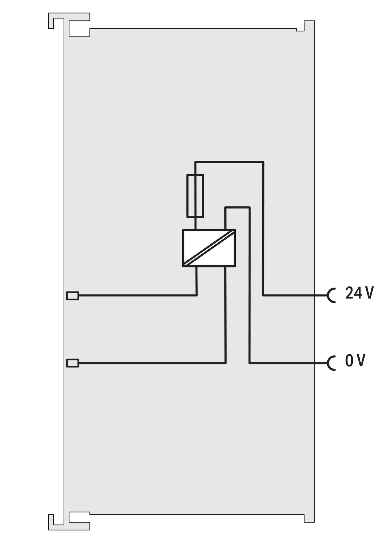 WAGO Einspeise-/Segmentmodul DC 24V 750-606/040-000