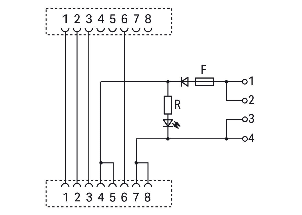 WAGO Übergabemodul 4p 48V 1,5A Federzug Serie 289 289-196 RJ45 85x20,5x51mm