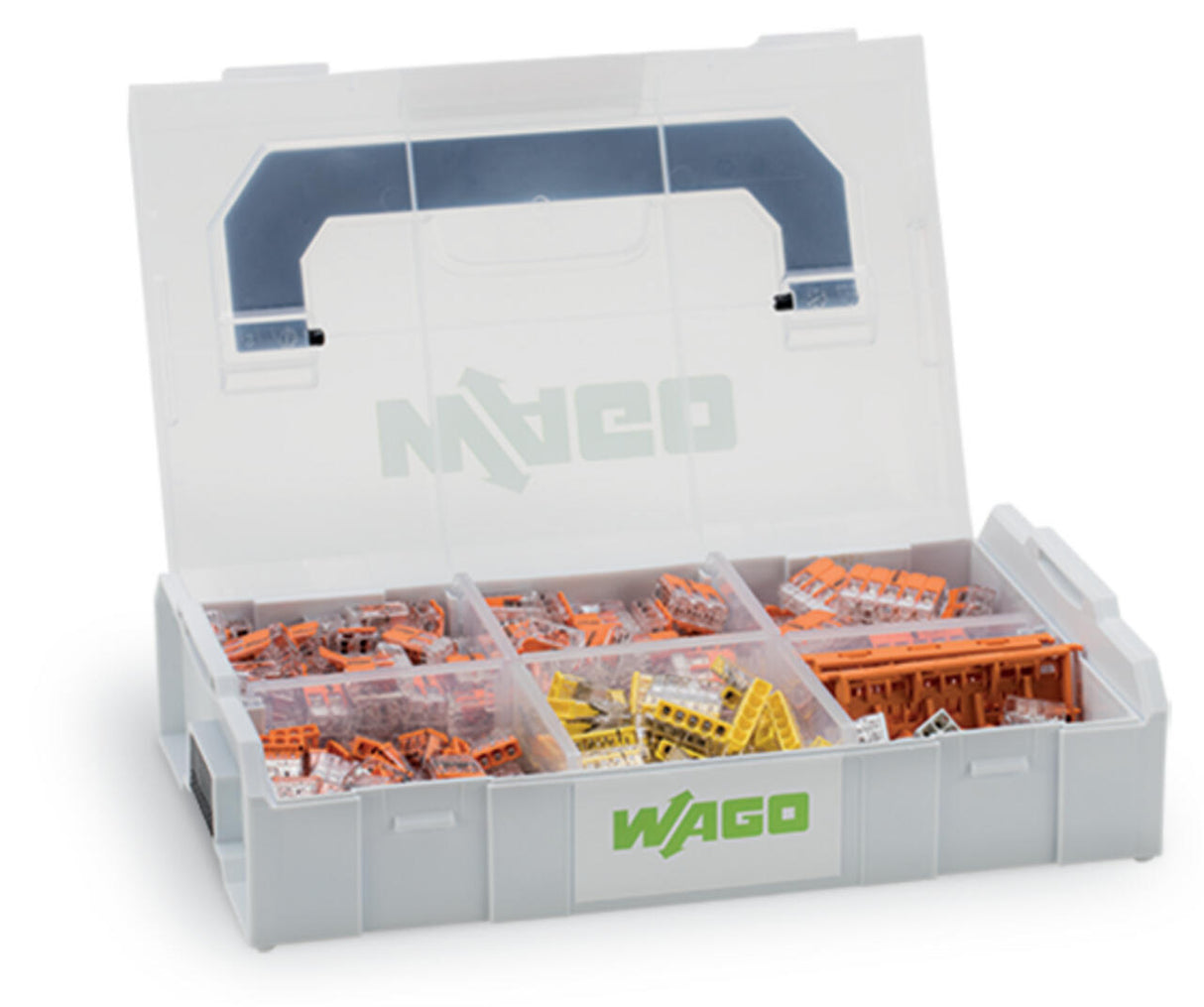 WAGO Steckklemme 450V 24A 0,14-4qmm 4qmm 887-955 f.Massivleit f.flexLeiter