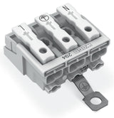 WAGO Klemmleiste 0,5-2,5qmm 24A 3p 30mm Serie 294 294-4413 Thermopl ws Federzug