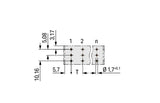 WAGO Platinenstecker Stift 1p lgr 3re 832-3602 10,16mm zinn Löt 1,5mm