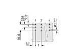 WAGO Platinenstecker Stift 1p lgr 3re 832-3623 10,16mm zinn Löt 1,5mm