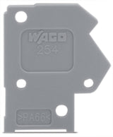 WAGO Abschlussplatte rastb dgr Serie 254 254-200