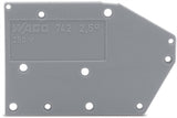 WAGO Abschlussplatte rastb gn/ge Serie 742 742-800