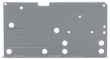 WAGO Abschlussplatte rastb bl Serie 742 742-450