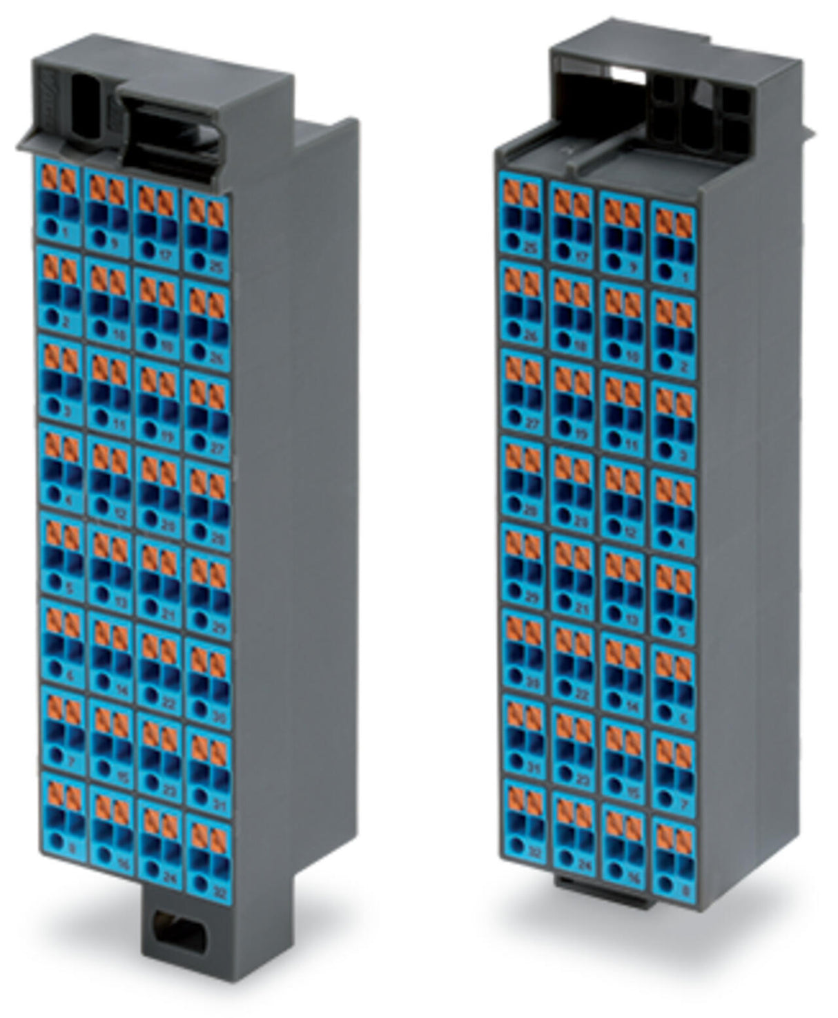 WAGO Verteilerblock 0,08-1,5qmm 1Etage Serie 726 726-801 32kl gr 10A