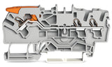 WAGO Reihenklemme 0,25-4qmm 1Etage 3kl 2102-1301 gr 24A TS35