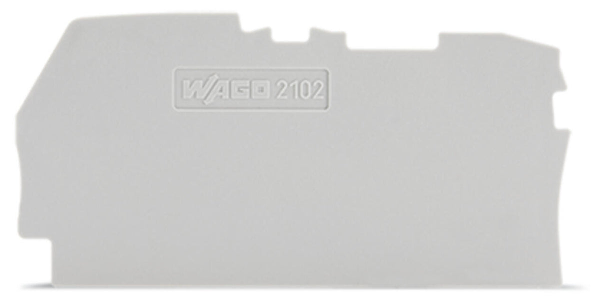 WAGO Abschl/Zwischenplatte gr 2102-1291