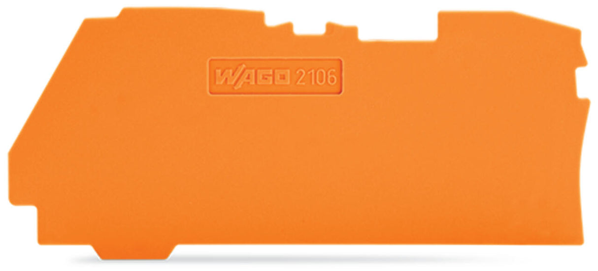 WAGO Abschl/Zwischenplatte or 2106-1292